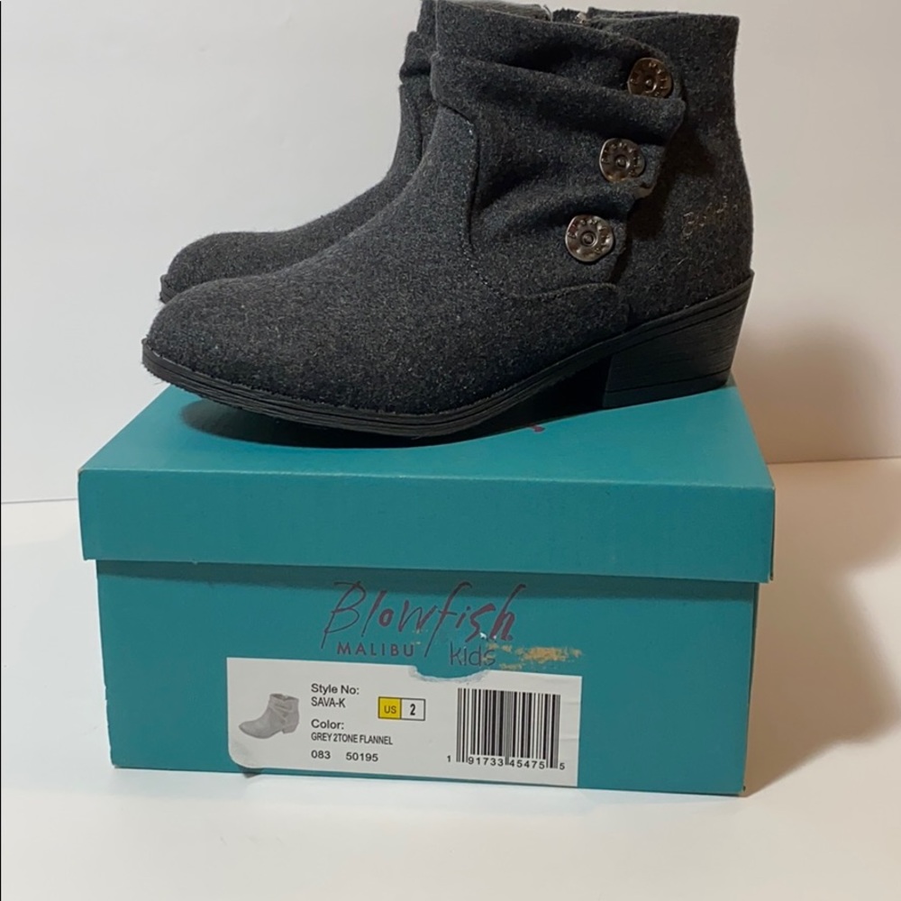 Blowfish Kid’s Sava Ankle Bootie Size 2